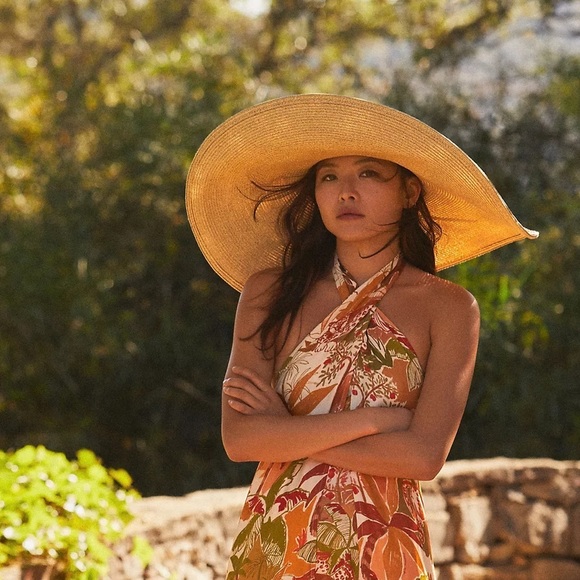 Anthropologie San Diego Hat Co. Garden Party Oversized Floppy Hat - Picture 4 of 4